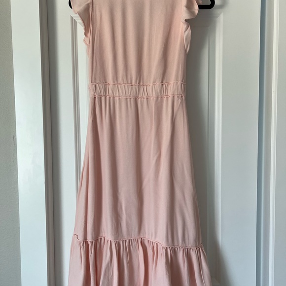 J Crew Point Sur Blush V-neck Dress Size 0 - Picture 8 of 8